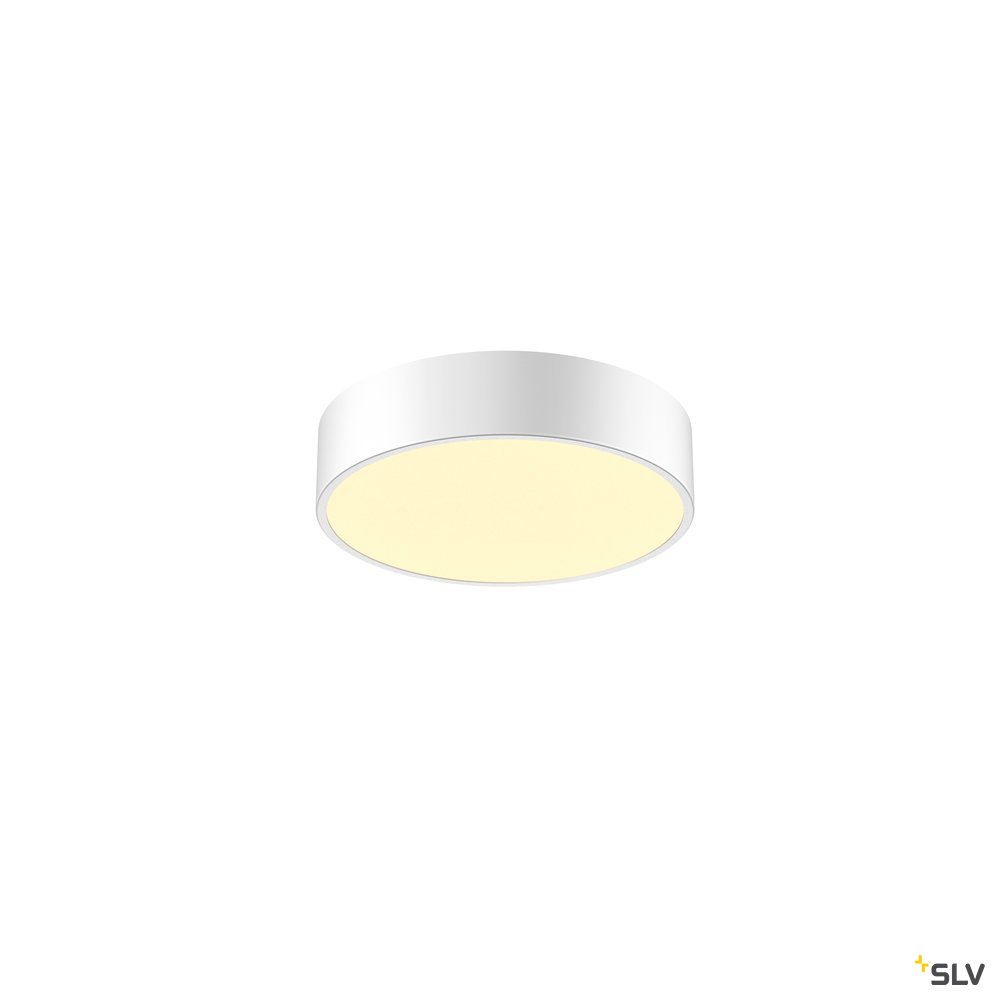 SLV MEDO 30 CW, CORONA, LED Indoor Wand- und Deckenaufbauleuchte, DALI, weiß, 3000/4000K
