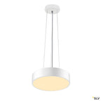 SLV MEDO 30 CW, CORONA, LED Indoor Wand- und Deckenaufbauleuchte, DALI, weiß, 3000/4000K
