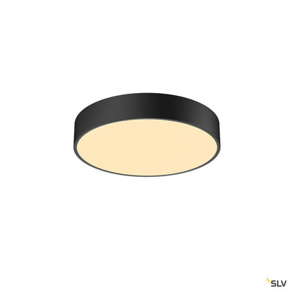SLV MEDO 40 CW, CORONA, LED Indoor Wand- und Deckenaufbauleuchte, DALI, schwarz, 3000/4000K
