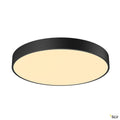 SLV MEDO 60 CW, CORONA, LED Indoor Wand- und Deckenaufbauleuchte, DALI, schwarz, 3000/4000K