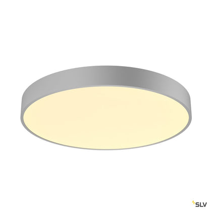 SLV MEDO 60 CW, CORONA, LED Indoor Wand- und Deckenaufbauleuchte, DALI, silbergrau, 3000/4000K
