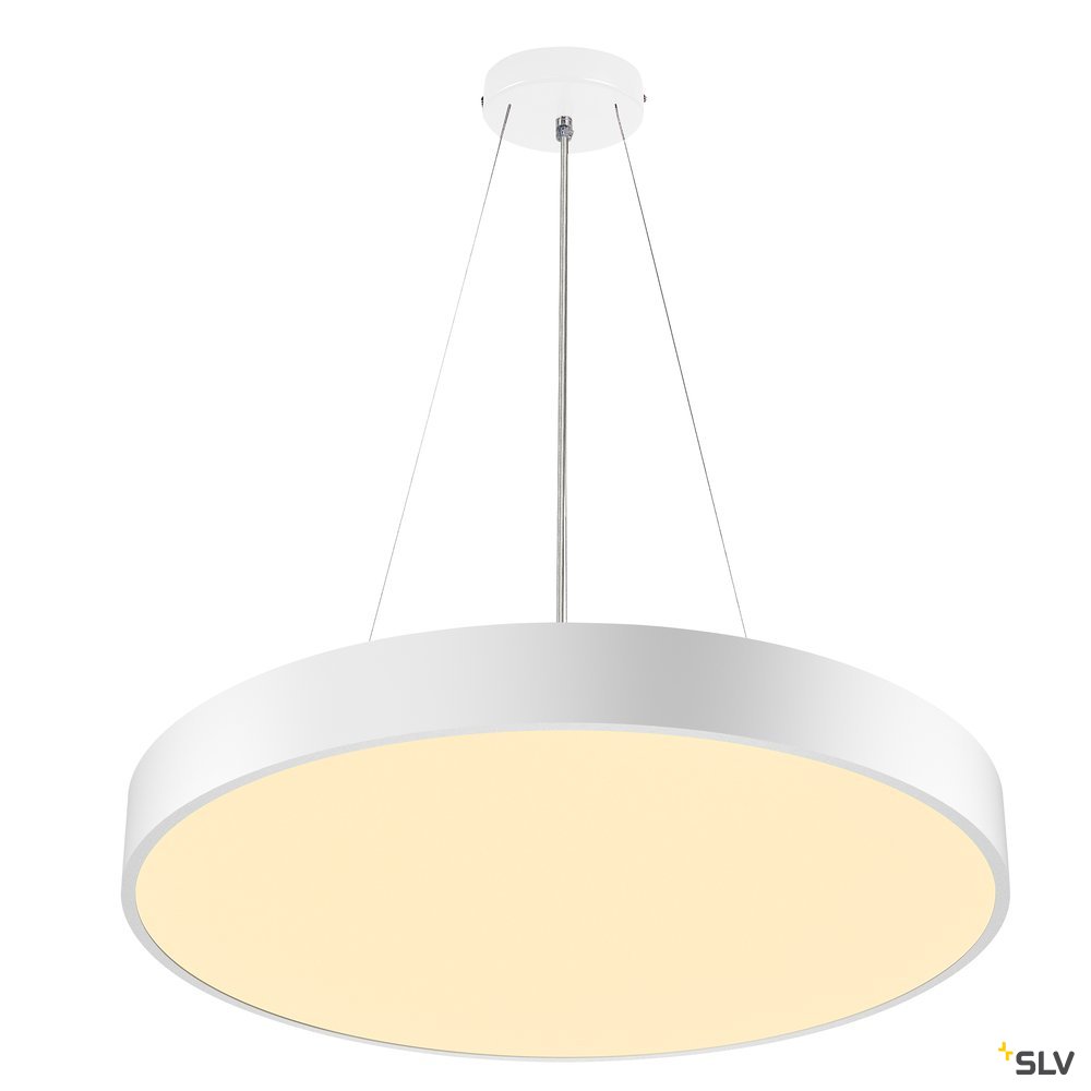 SLV MEDO 60 CW, CORONA, LED Indoor Wand- und Deckenaufbauleuchte, DALI, weiß, 3000/4000K