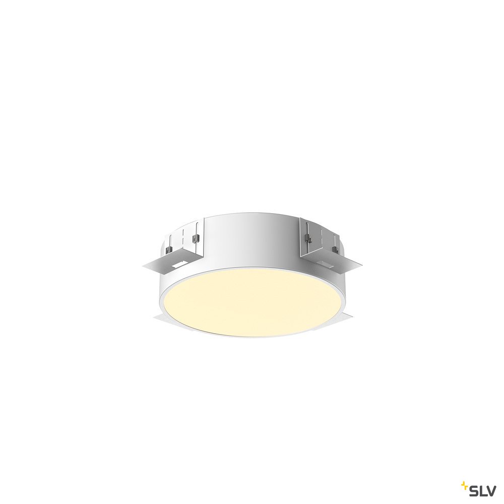 SLV MEDO 30 EL, LED Indoor Deckeneinbauleuchte, rahmenlose Version, weiß, 3000/4000K