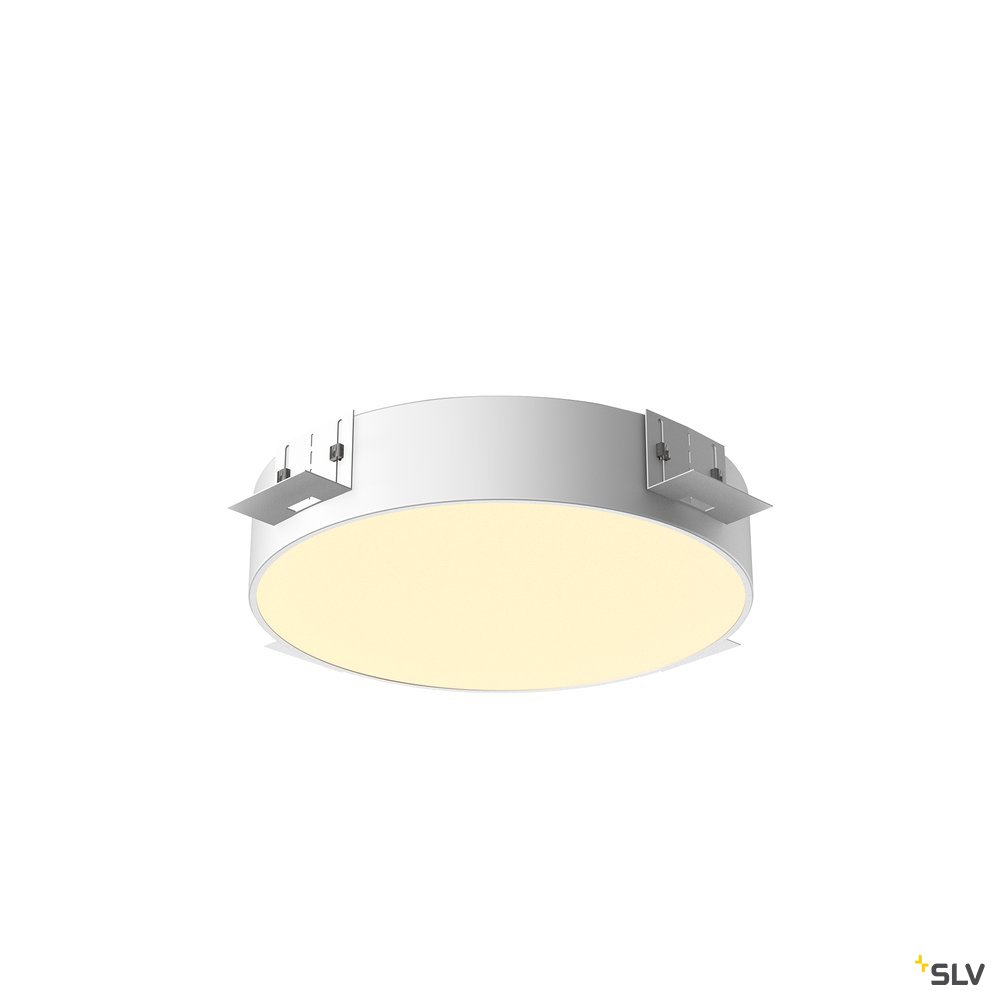 SLV MEDO 40 EL, LED Indoor Deckeneinbauleuchte, rahmenlose Version, weiß, 3000/4000K