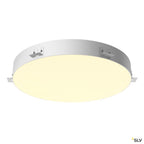 SLV MEDO 90 DL, LED Indoor Deckeneinbauleuchte rahmenlose Version weiß 3000/4000K