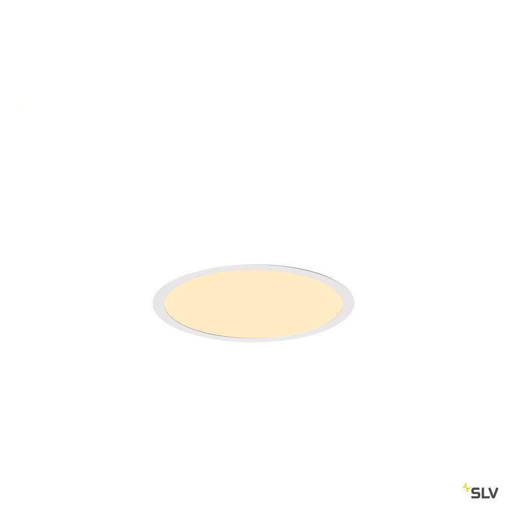 SLV MEDO 30 EL, LED Indoor Deckeneinbauleuchte, Rahmenversion, weiß, 3000/4000K