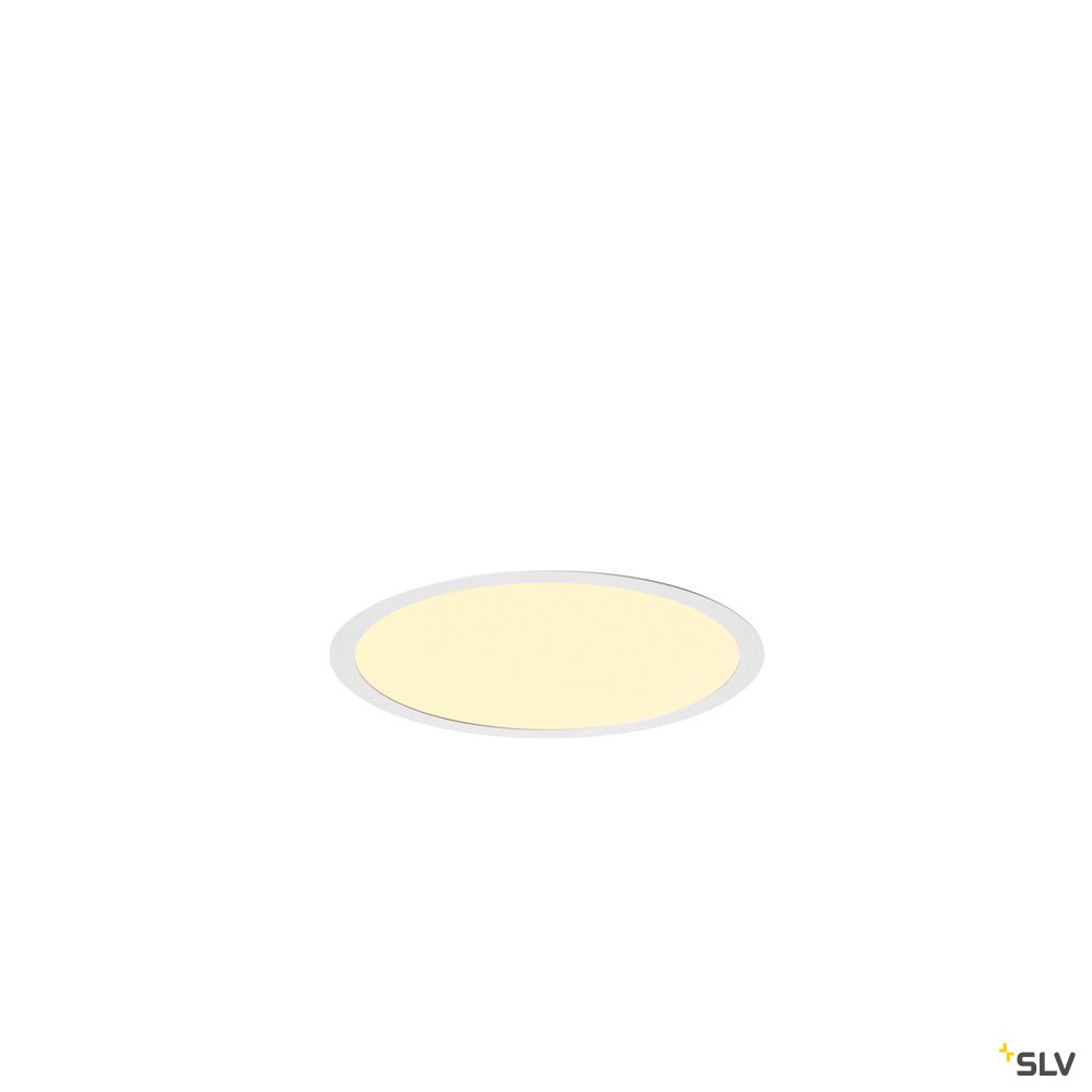 SLV MEDO 30 EL, LED Indoor Deckeneinbauleuchte, Rahmenversion, weiß, 3000/4000K