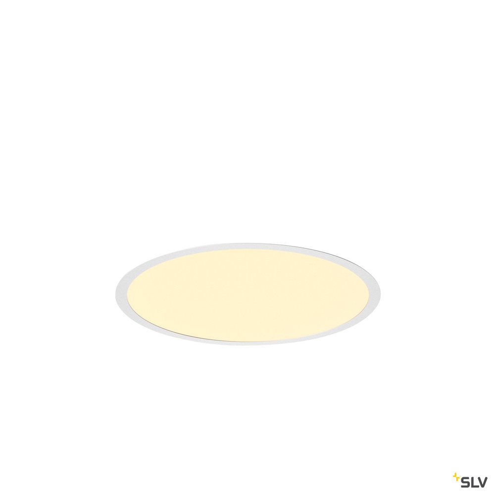 SLV MEDO 40 EL, LED Indoor Deckeneinbauleuchte, Rahmenversion, weiß, 3000/4000K