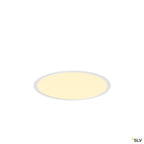 SLV MEDO 40 EL, LED Indoor Deckeneinbauleuchte, Rahmenversion, weiß, 3000/4000K