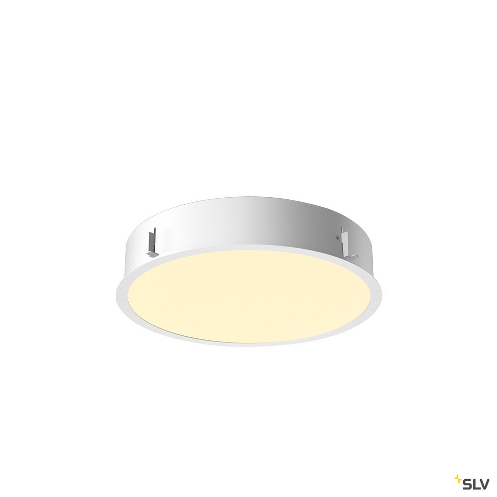 SLV MEDO 40 EL, LED Indoor Deckeneinbauleuchte, Rahmenversion, weiß, 3000/4000K