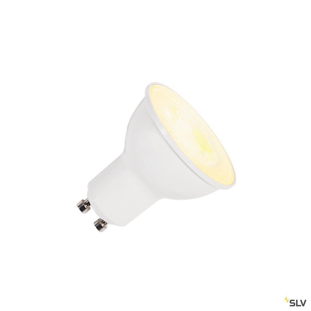 SLV VALETO® LED Leuchtmittel, GU10, 2700-6500K 48°, 5,1W