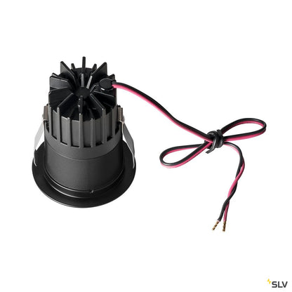 SLV TRITON MINI DL, LED Indoor Deckeneinbauleuchte, schwarz, 3000K, 15°