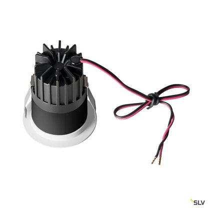 SLV TRITON MINI DL, LED Indoor Deckeneinbauleuchte, schwarz/weiß, 3000K, 15°