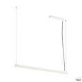 SLV AROSA 1,25m, TRIAC PD, LED Indoor Pendelleuchte, weiß, 3000K