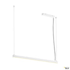 SLV AROSA 1,25m, TRIAC PD, LED Indoor Pendelleuchte, weiß, 3000K