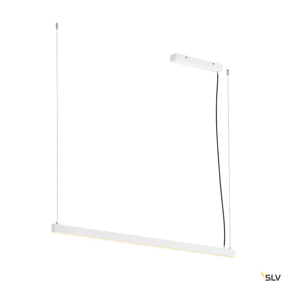 SLV AROSA 1,25m, TRIAC PD, LED Indoor Pendelleuchte, weiß, 3000K
