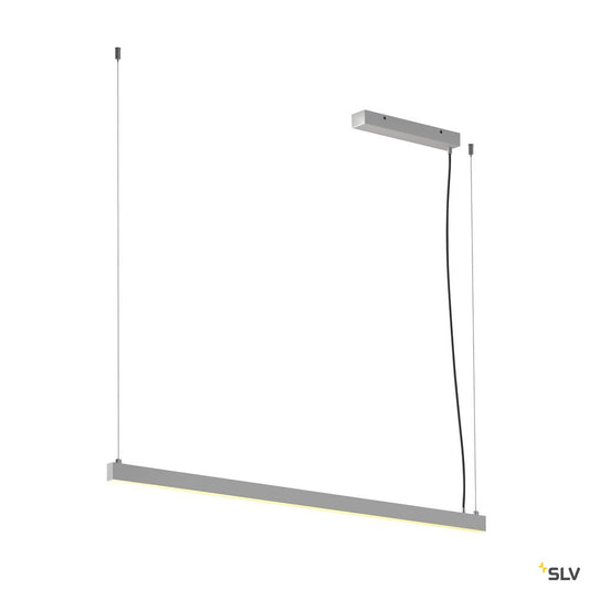SLV AROSA 1,25m, TRIAC PD, LED Indoor Pendelleuchte, alu, 3000K