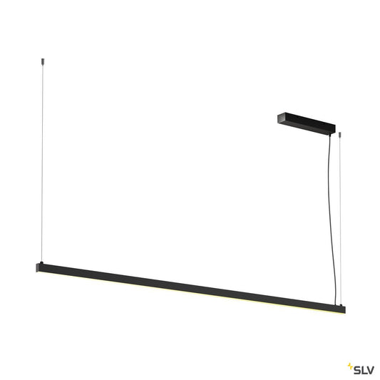 SLV AROSA 2m, TRIAC PD, LED Indoor Pendelleuchte, schwarz, 3000K