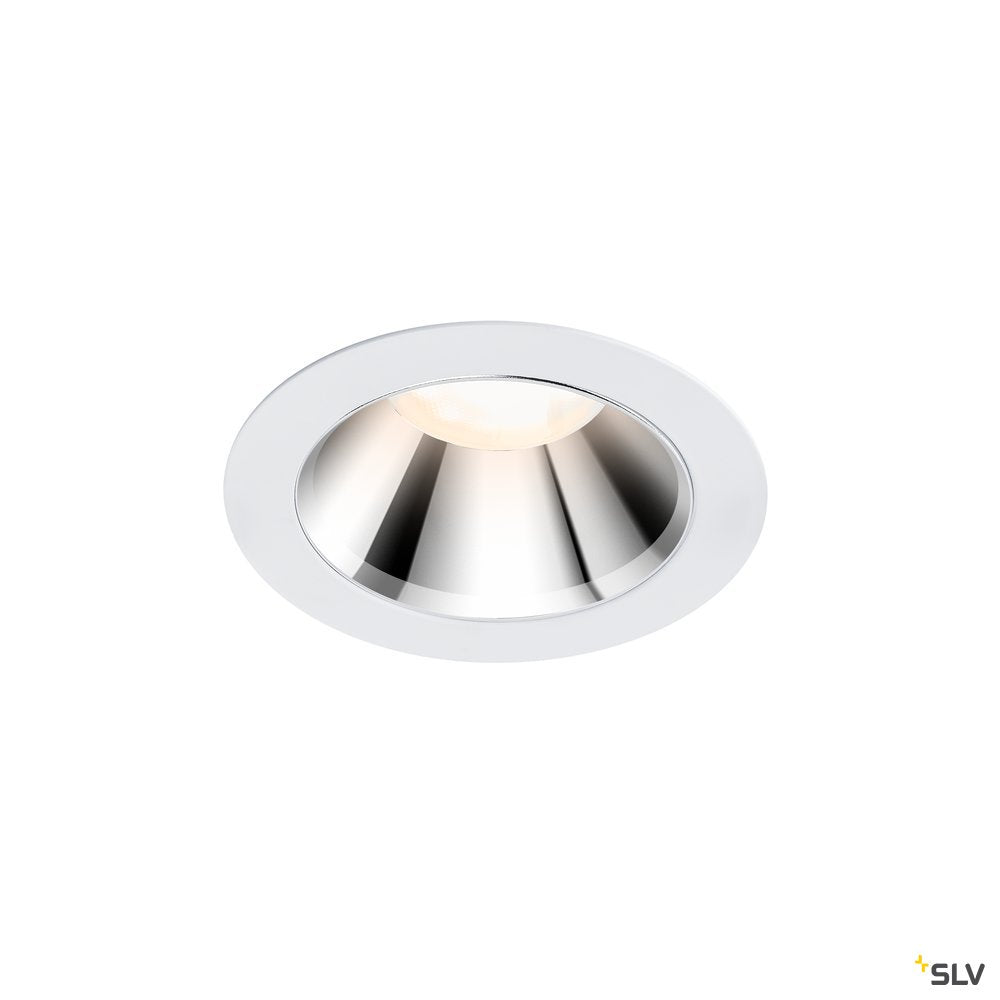 SLV RILO DL, LED Indoor Deckeneinbauleuchte, weiß/chrom, 3000/4000K, 14W