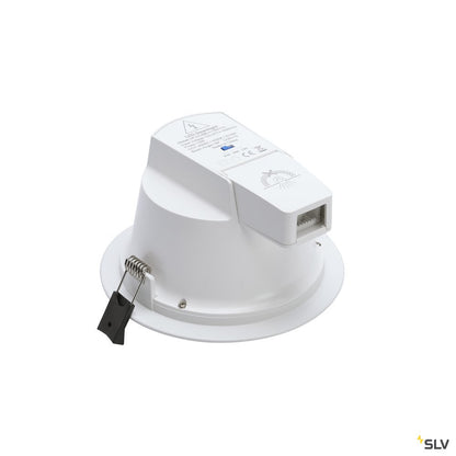 SLV RILO DL, LED Indoor Deckeneinbauleuchte, weiß/chrom, 3000/4000K, 14W
