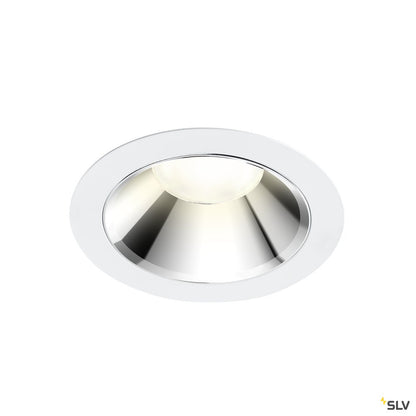 SLV RILO DL, LED Indoor Deckeneinbauleuchte, weiß/chrom, 3000/4000K, 18W