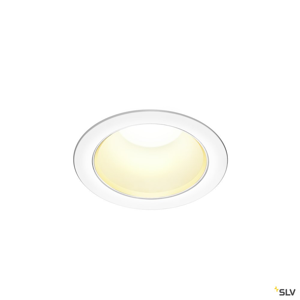 SLV RILO DL, LED Indoor Deckeneinbauleuchte, weiß/chrom, 3000/4000K, 18W