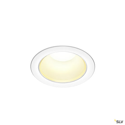 SLV RILO DL, LED Indoor Deckeneinbauleuchte, weiß/chrom, 3000/4000K, 18W