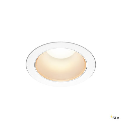 SLV RILO DL, LED Indoor Deckeneinbauleuchte, weiß/chrom, 3000/4000K, 24W