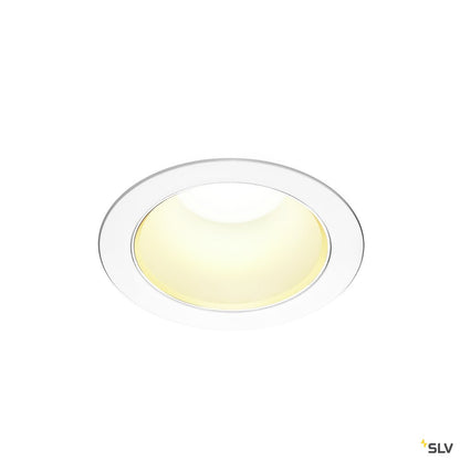 SLV RILO DL, LED Indoor Deckeneinbauleuchte, weiß/chrom, 3000/4000K, 24W