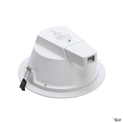 SLV RILO DL, LED Indoor Deckeneinbauleuchte, weiß/chrom, 3000/4000K, 24W
