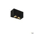 SLV TRILEDO Double, LED Indoor Deckenaufbauleuchte, schwarz, 3000K, 16W