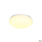 SLV LIPSY 30 Dome, LED Outdoor Wand- und Deckenaufbauleuchte, weiß, IP44, 3000/4000K
