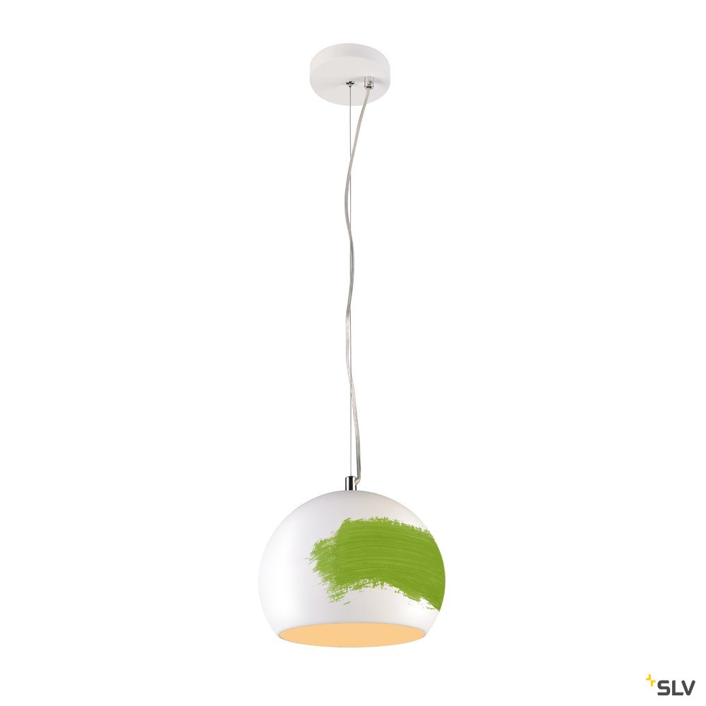 SLV PLASTRA 25 PD, Indoor Pendelleuchte, TCR-TSE, weiß, 11W