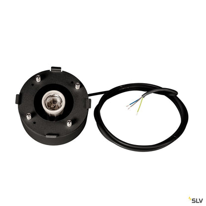 SLV PARA DOME E27, PD, Indoor Pendelleuchte, schwarz, max. 150W