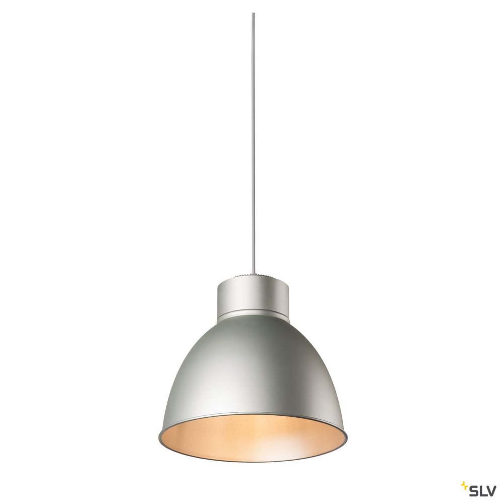 SLV PARA DOME E27, Aluminiumreflektor, silber