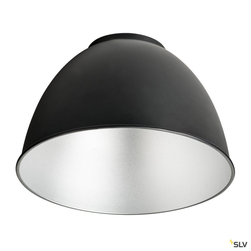 SLV PARA DOME E27, Aluminiumreflektor, schwarz