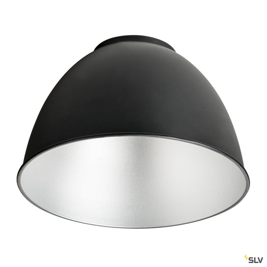 SLV PARA DOME E27, Aluminiumreflektor, schwarz