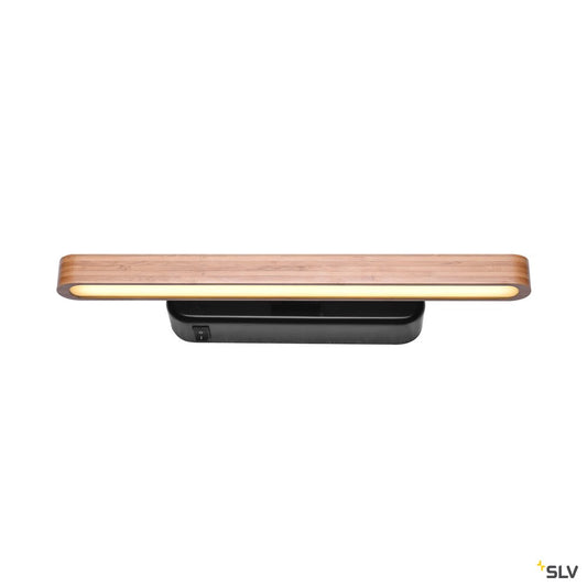 SLV VINCELLI D WL, LED Indoor Displayleuchte, kurz,  Bambus 2700K