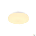 SLV LIPSY 30 Drum CW, LED Outdoor Wand- und Deckenaufbauleuchte, weiß, IP44 3000/4000K