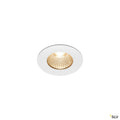 SLV PATTA-I, LED Outdoor Deckeneinbauleuchte, rund DL IP65 weiß 1800-3000K