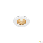 SLV PATTA-I, LED Outdoor Deckeneinbauleuchte, rund DL IP65 weiß 1800-3000K