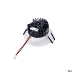 SLV PATTA-I, LED Outdoor Deckeneinbauleuchte, rund DL IP65 weiß 1800-3000K