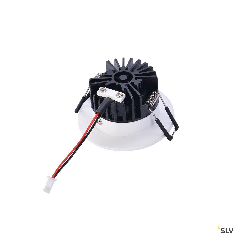 SLV PATTA-I, LED Outdoor Deckeneinbauleuchte, rund DL IP65 weiß 1800-3000K