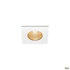 SLV PATTA-I, LED Outdoor Deckeneinbauleuchte, eckig DL IP65 weiß 1800-3000K