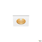 SLV PATTA-I, LED Outdoor Deckeneinbauleuchte, eckig DL IP65 weiß 1800-3000K