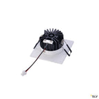 SLV PATTA-I, LED Outdoor Deckeneinbauleuchte, eckig DL IP65 weiß 1800-3000K