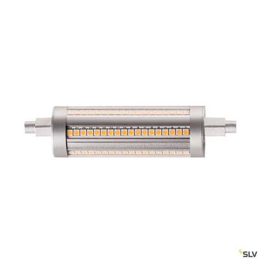 SLV LED Leuchtmittel, QT-DE12, R7s 118mm, 3000K, 14°