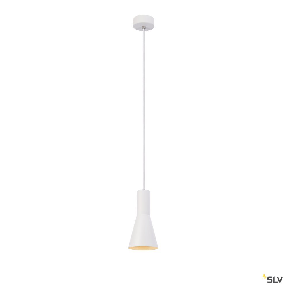 SLV PHELIA PD, E27, weiß, max. 23W, 13cm