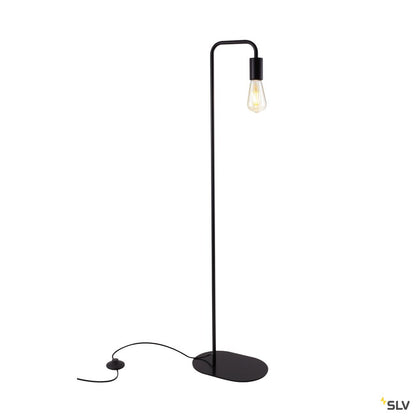 SLV FITU FL, Indoor Stehleuchte, E27, schwarz, max. 24W
