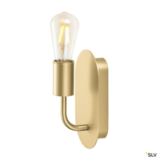 SLV FITU WL, Indoor Wandaufbauleuchte, E27, gold, max. 24W